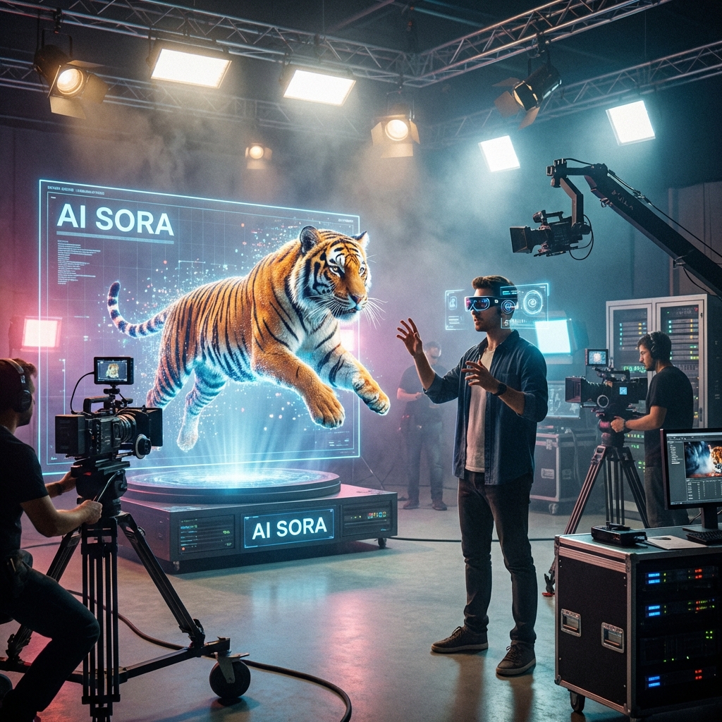 Direção de vídeo hyper-realista com OpenAI Sora